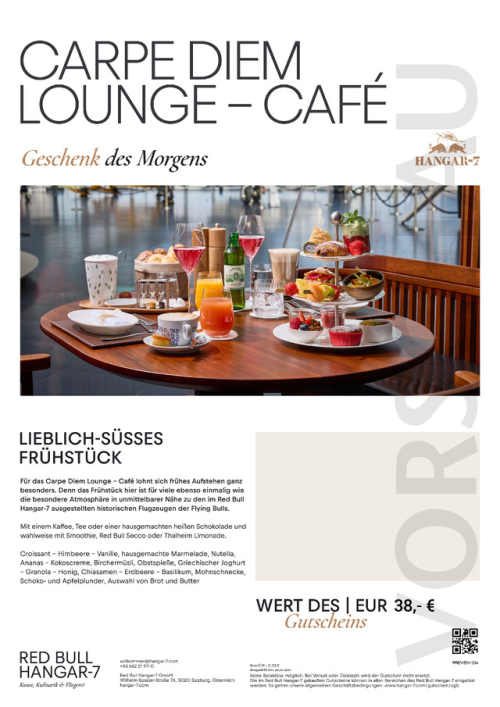 Süßes Frühstück Carpe Diem Lounge - Café