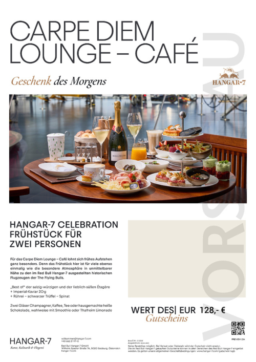 Hangar-7 Celebration-Étagère für 2 Personen