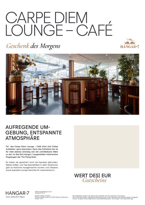Carpe Diem Lounge - Café Gutschein
