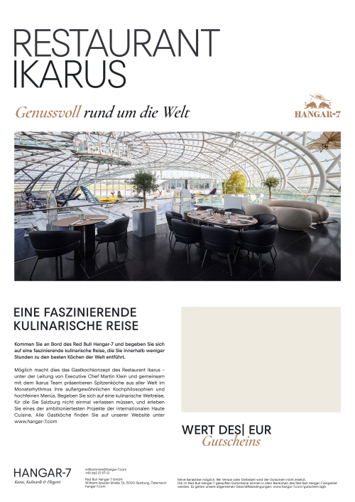 Restaurant Ikarus Gutschein